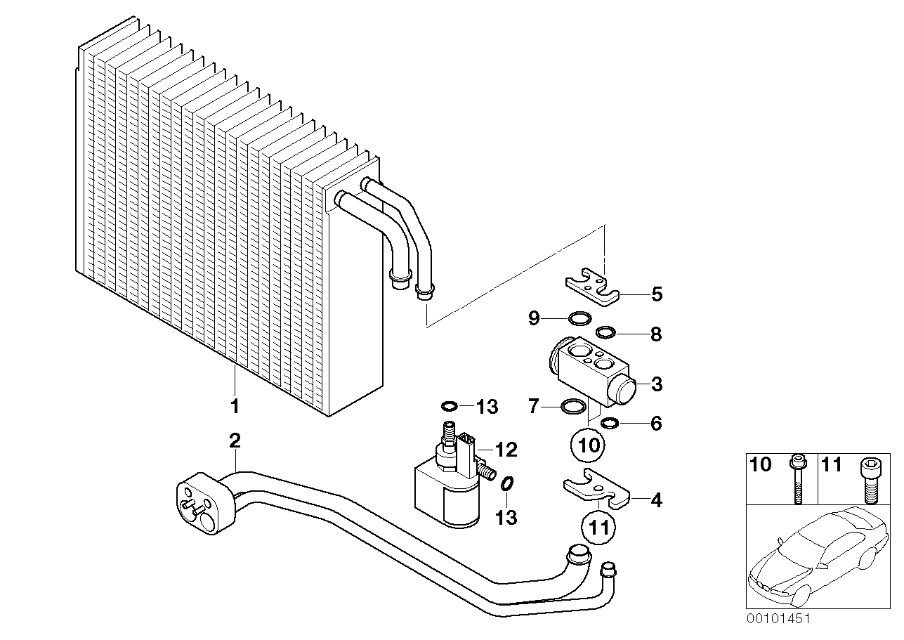 Evaporator / Expansion valve