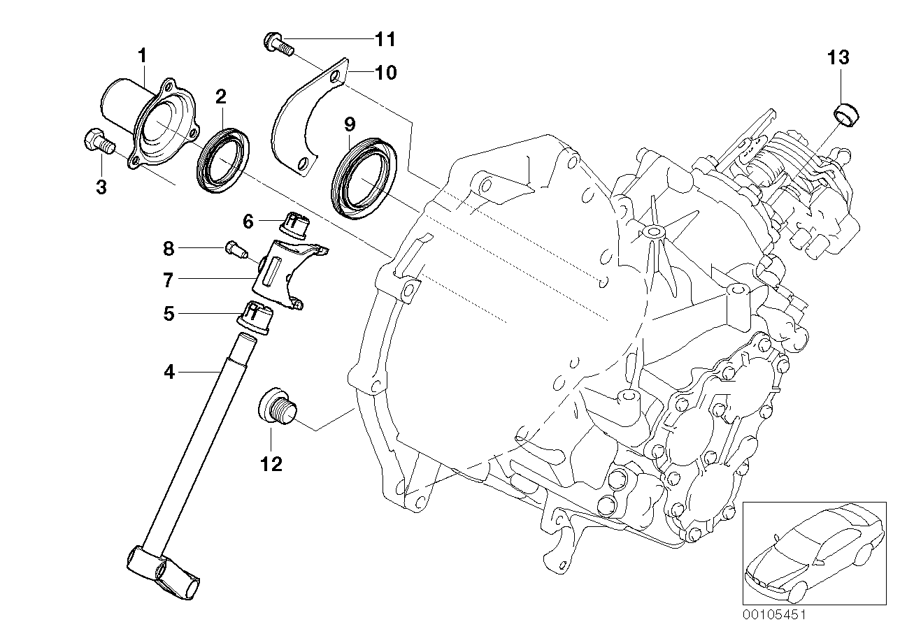 GS6-85BG Getriebeeinzelteile