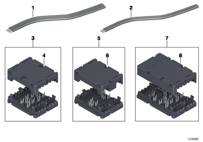 Детали для ремонта плоского кабеля