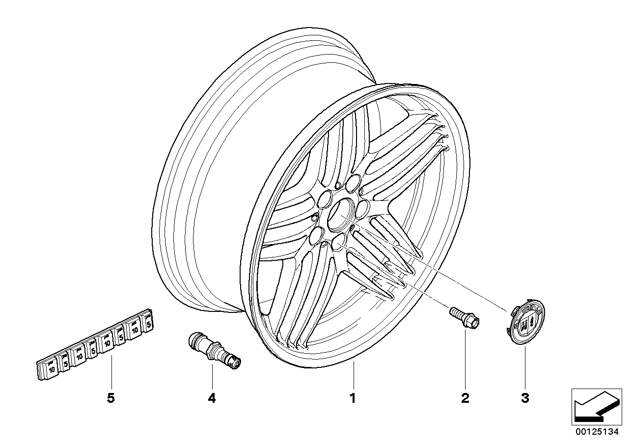 дисковое колесо легкосплавное