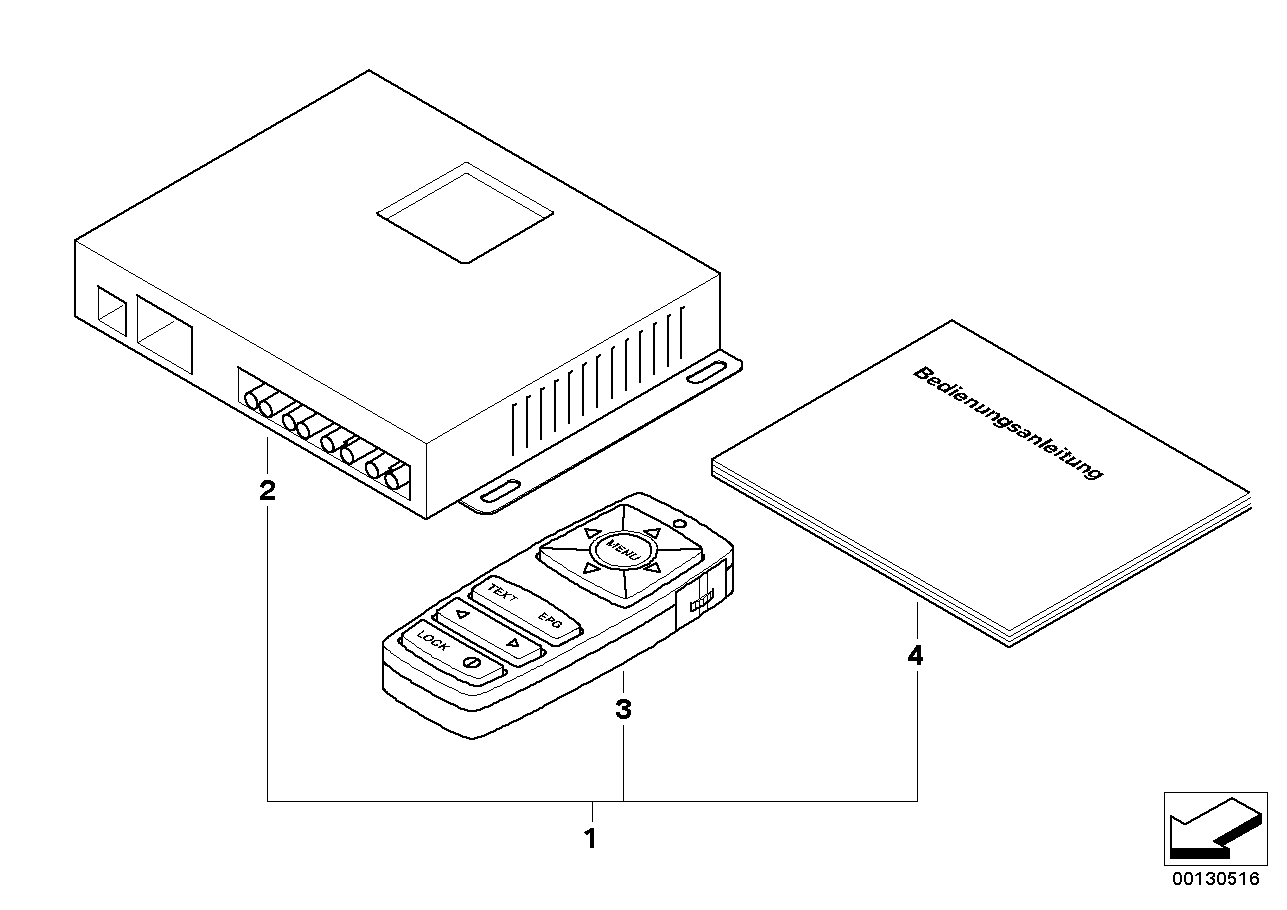 Kit de montage Settop-Box