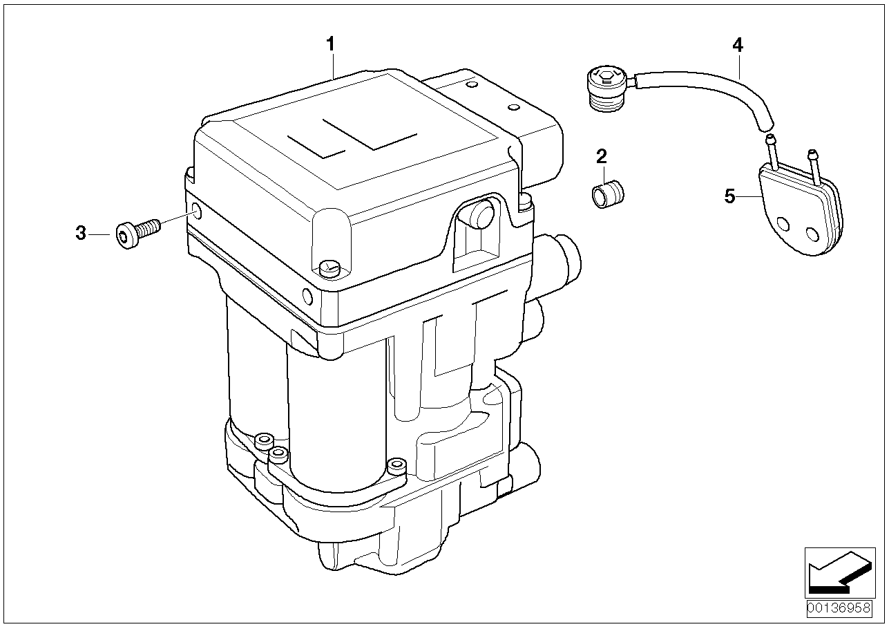 Modulador de presión Integral ABS