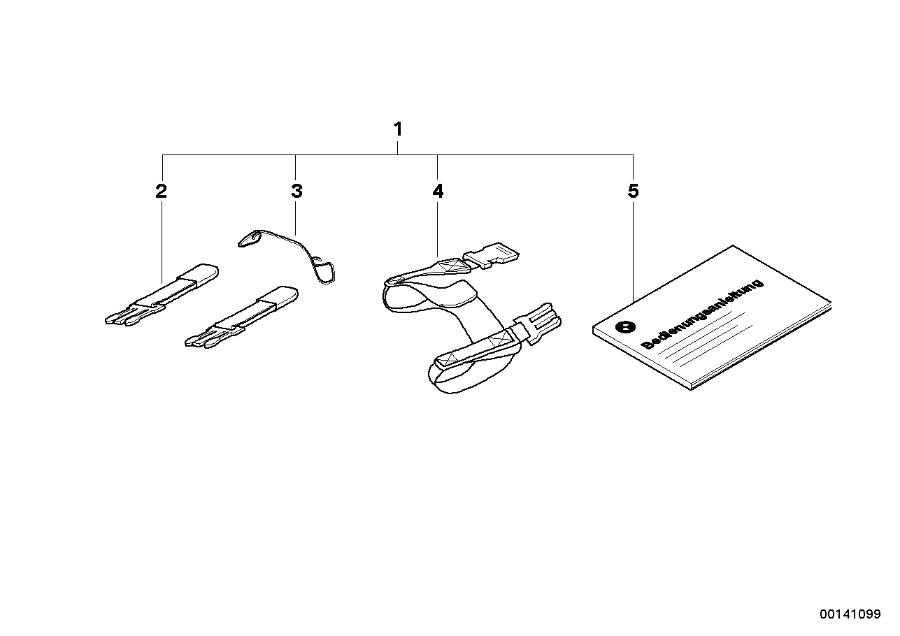 Mounting parts f tank-bag