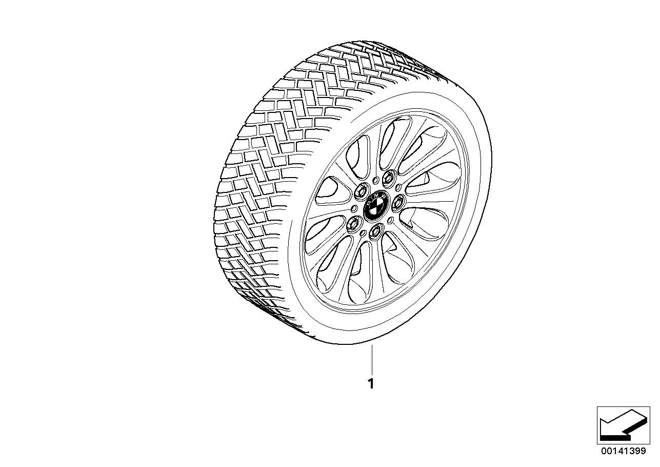 Komplett vinterhjul radialeker 139 -16