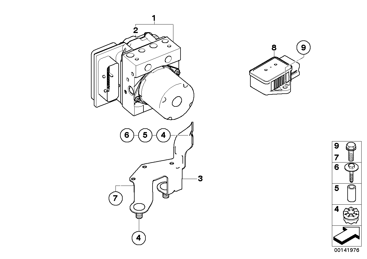 Hydroaggregat DSC/hållare/sensor