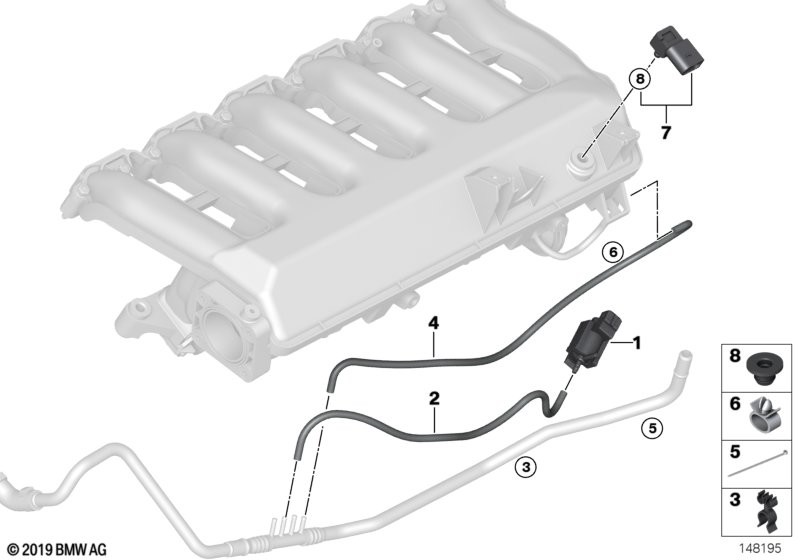 Intake manifold - vacuum control