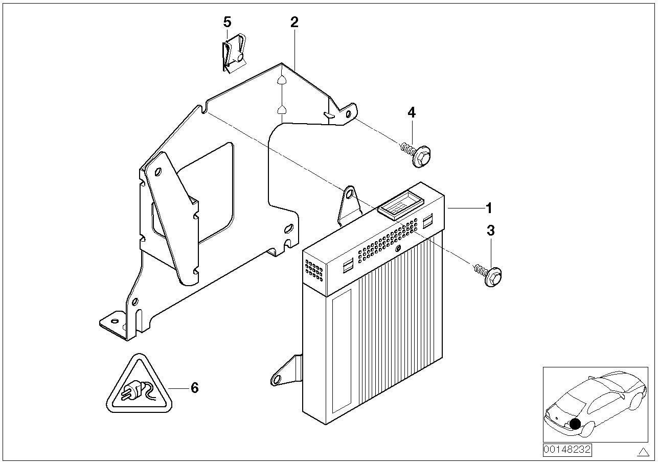 Förstärkare / hållare hifi-system