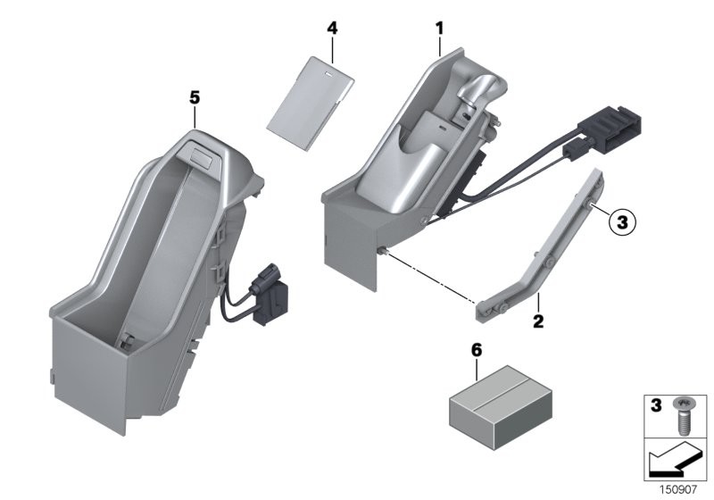 Individual parts, phone handset/mounting