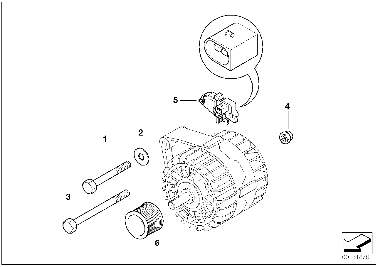 Generator Einzelteile
