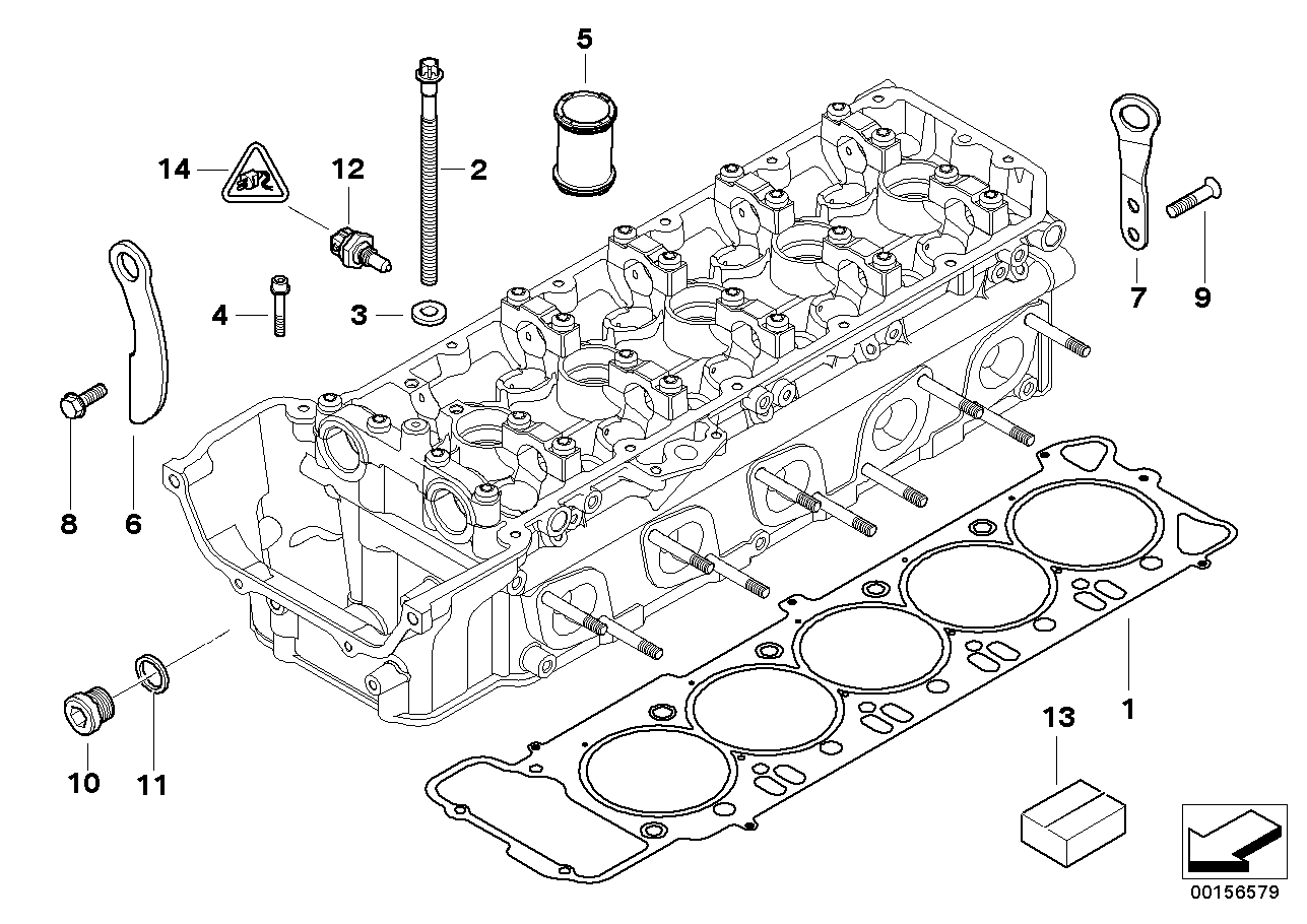 Cylinder head attached parts