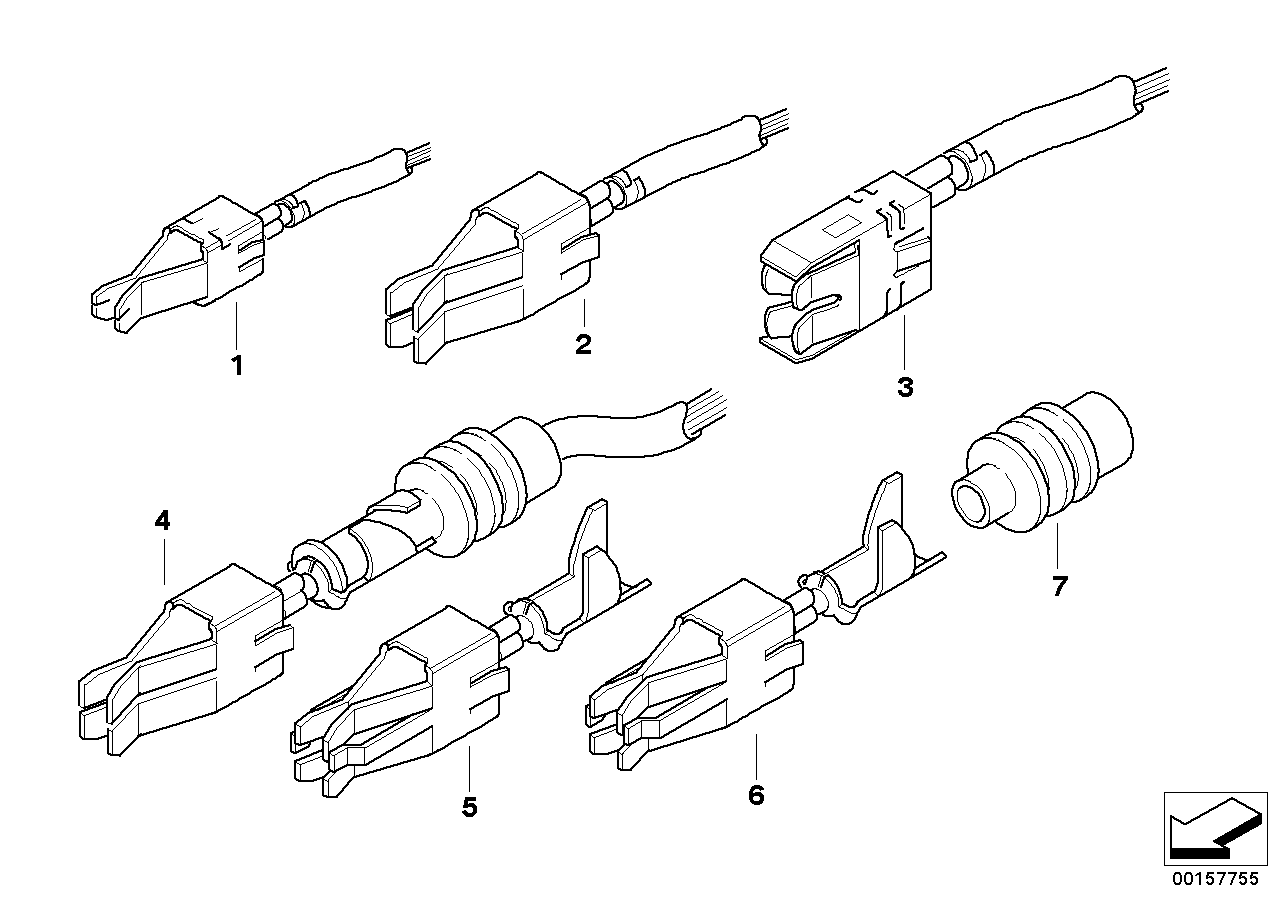 Double leaf spring contact