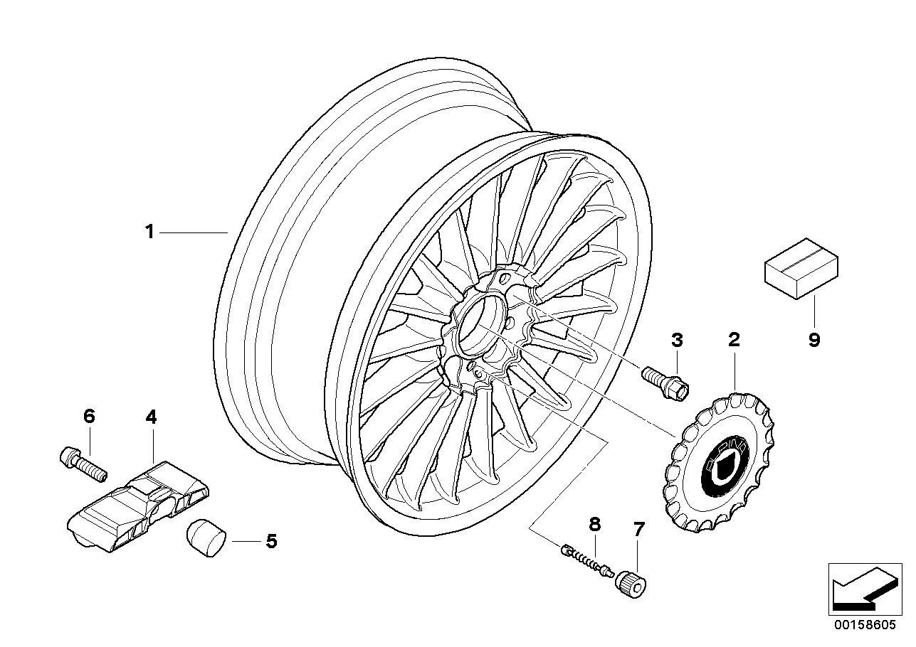 Lättmetallskivhjul