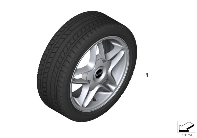 Winter wheel w.tyre S-Winder R102 - 16