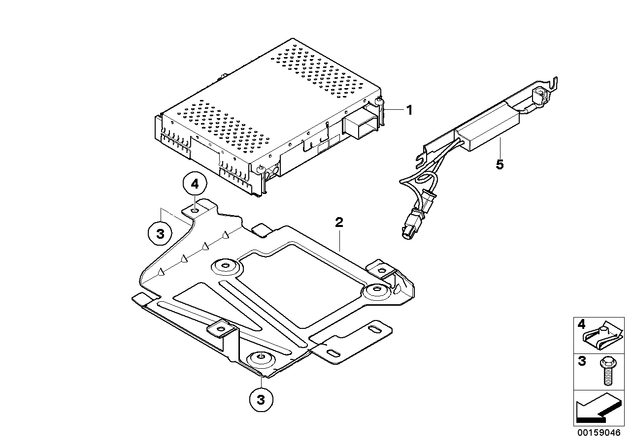 IBOC receiver module/IBOC splitter