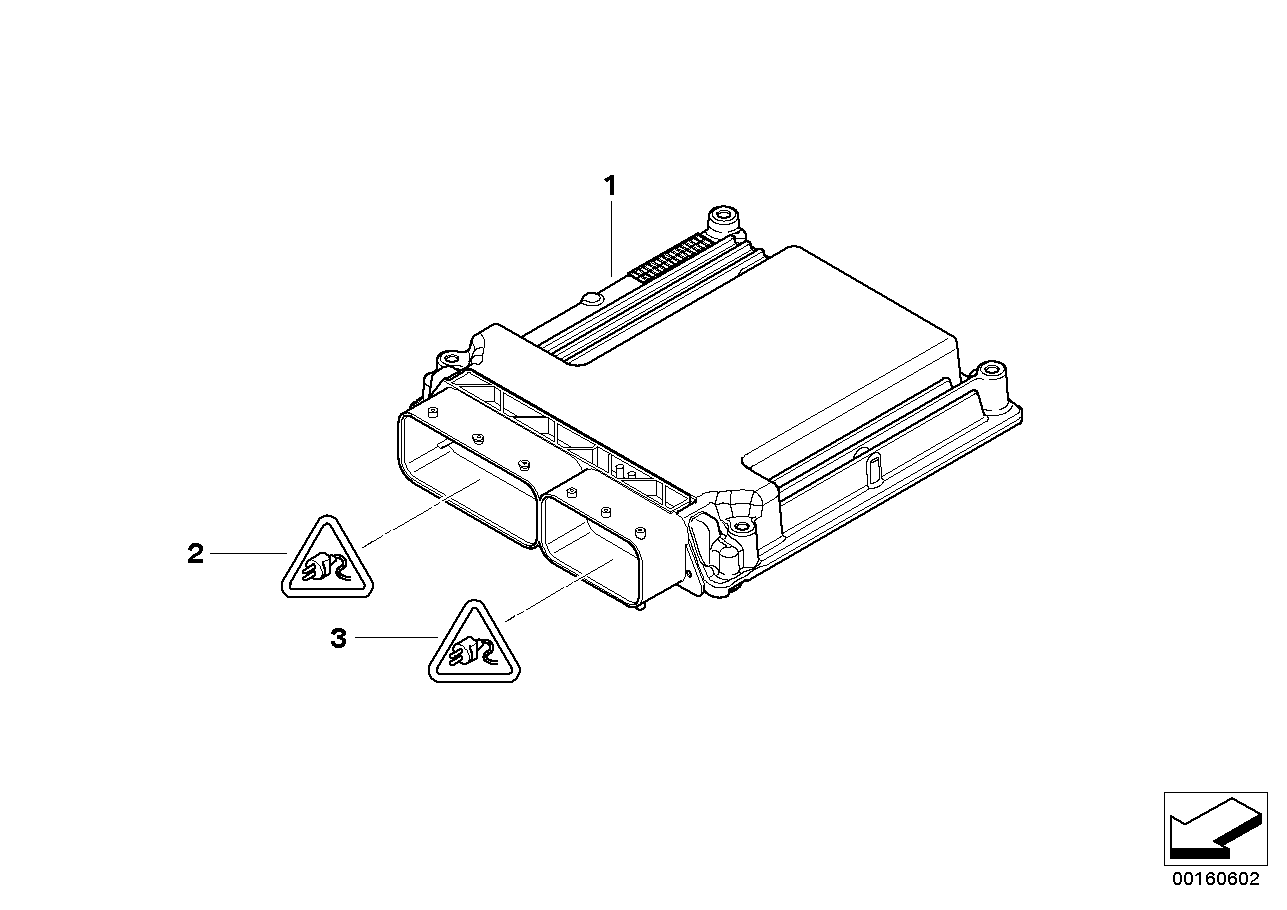 Boîtier électronique base DME / MV1746