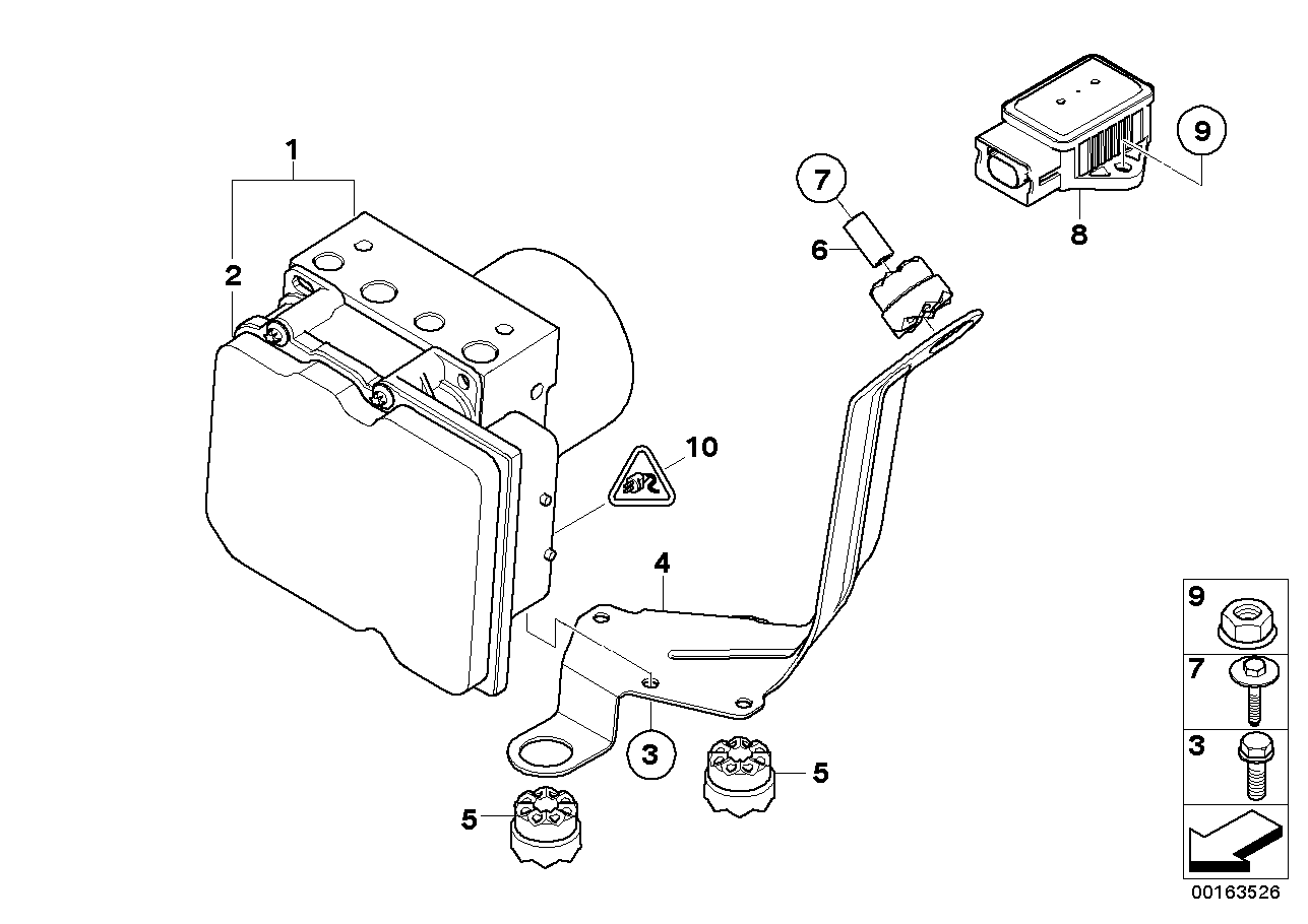 Hydroaggregat DXC/hållare/sensor