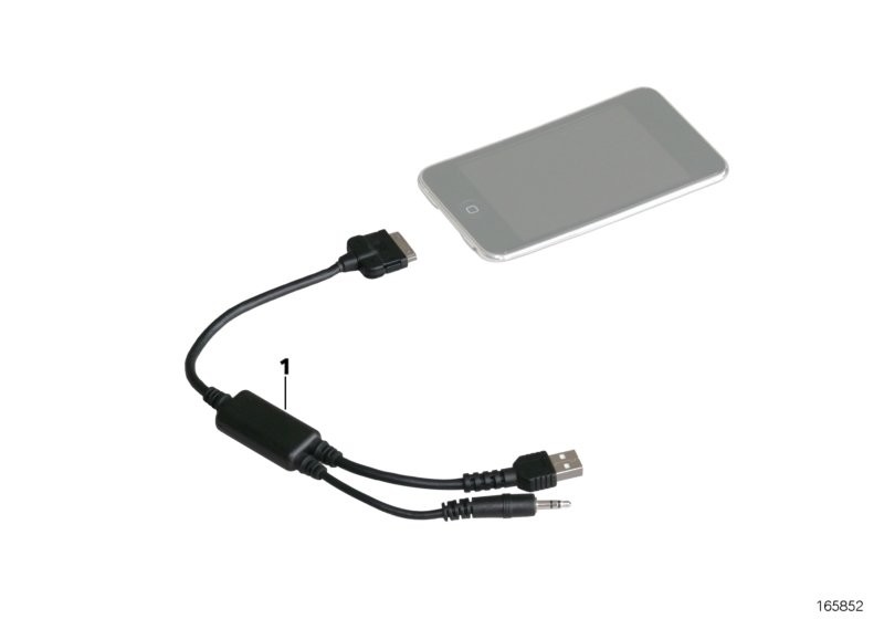 Adaptador de cables para Apple iPod