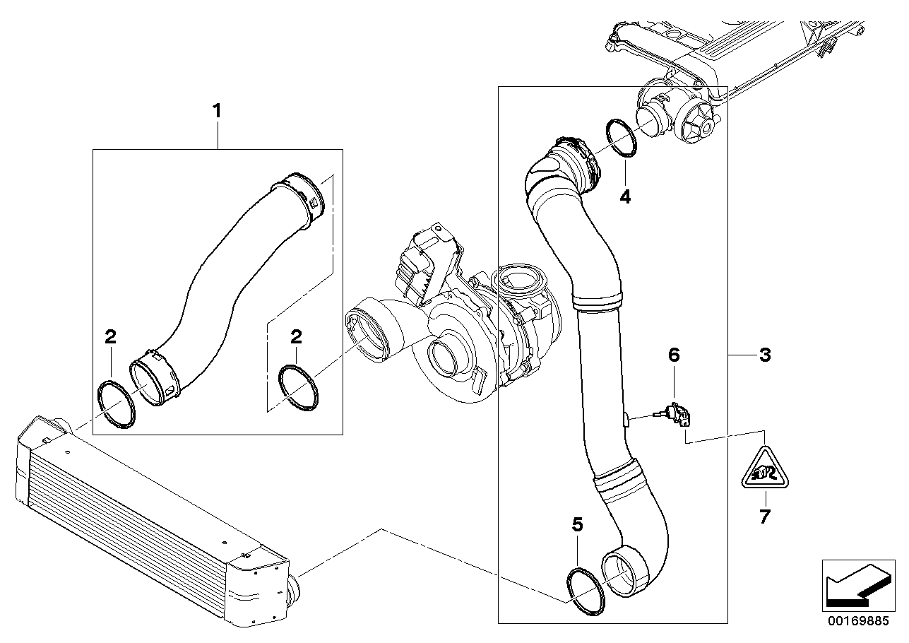 흡기다기관-과급공기덕트/EGR 장치