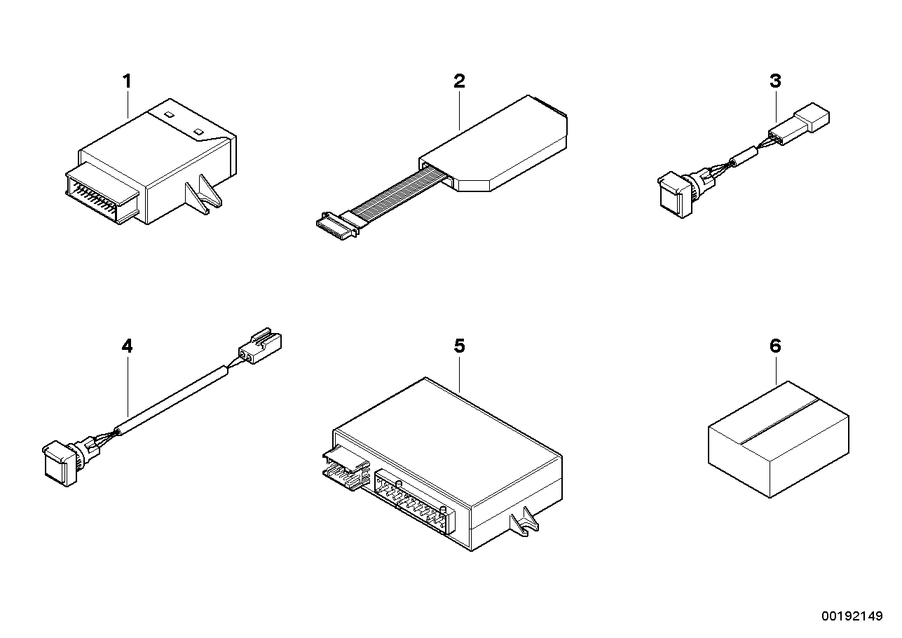 Calculateurs, modules, capteurs, relais