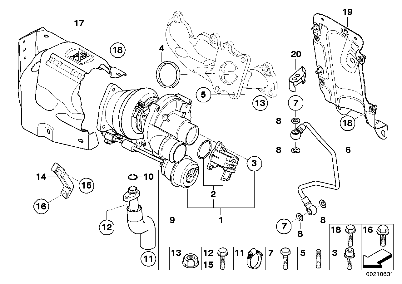 Turbo charger with lubrication