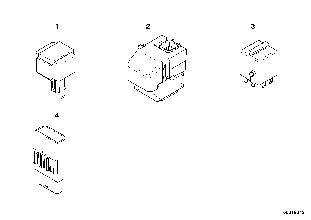 Various relays and modules