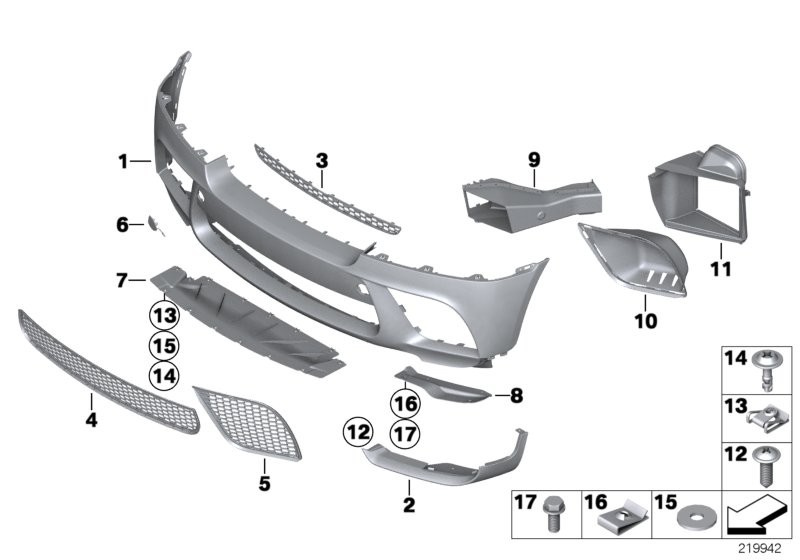Performance Aero front - spare parts