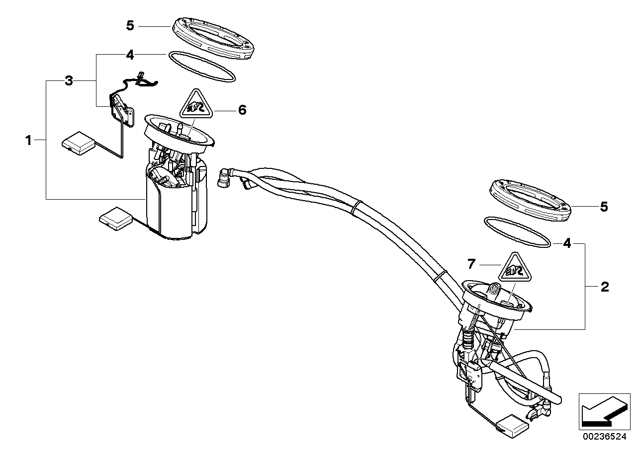 燃油滤清器 / 泵 / 油位传感器