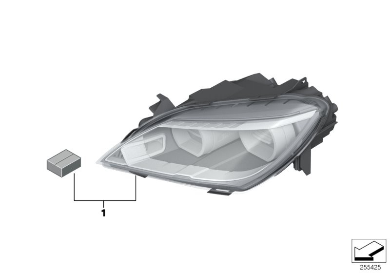Retrofit kit, LED headlight