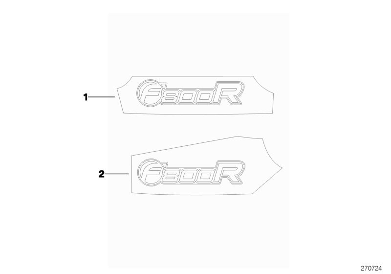 Lettering F800R