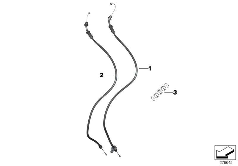 Throttle cables