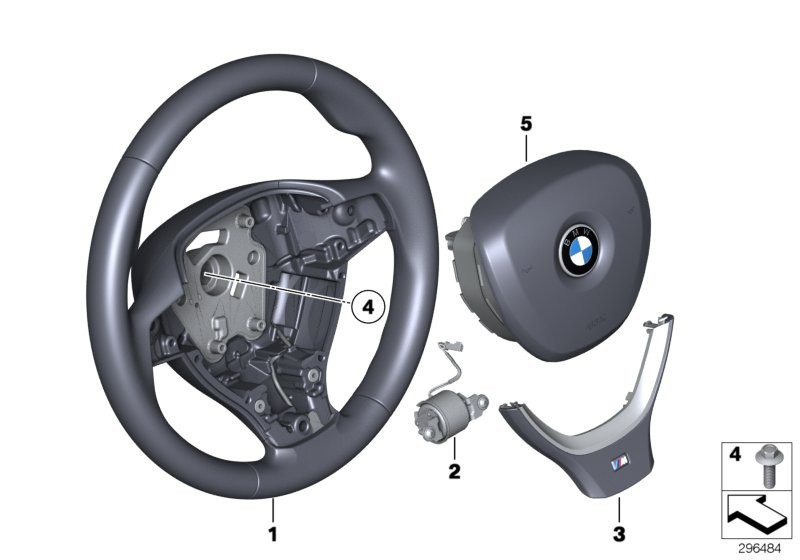 Volante M sport, airbag,multifunzionale