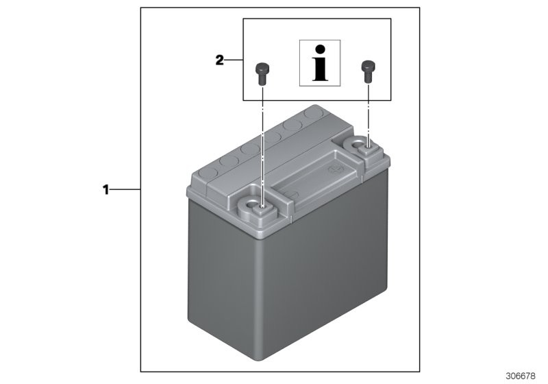 Auxiliary battery, special vehicle