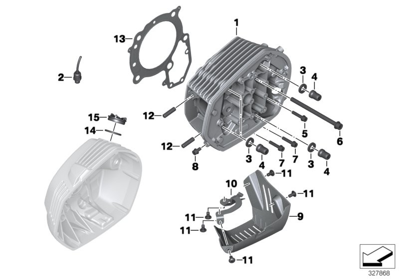 Cylinder head/Mounting parts