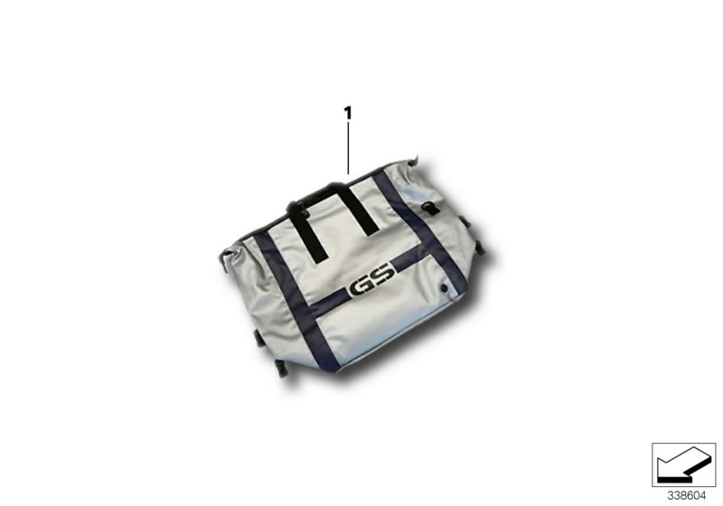 Bag, aluminium case / topcase
