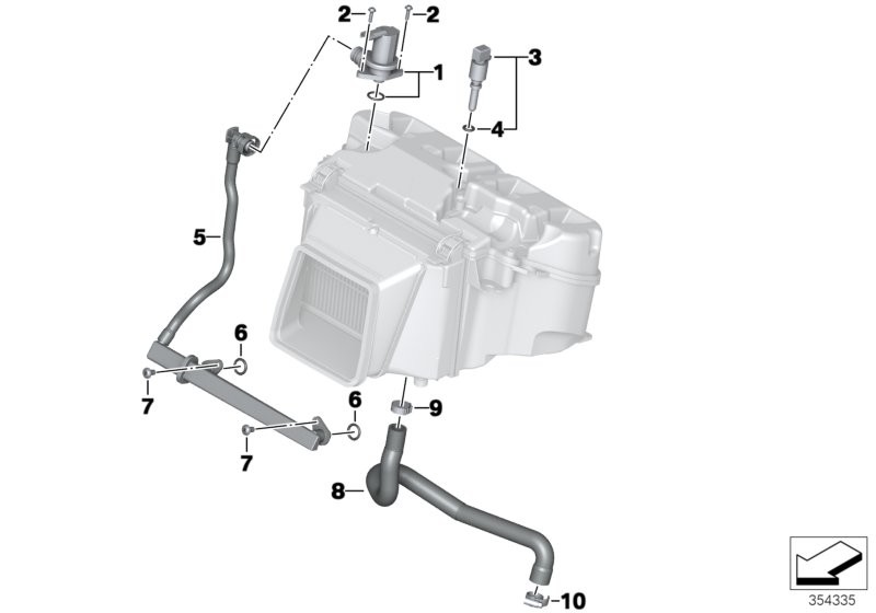 Idle sp.contr. system/engine ventilation