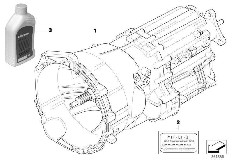 Manual gearbox GS6-53DZ