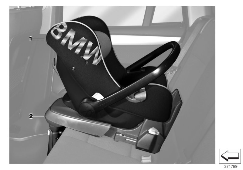 Детское сиденье BMW Baby Seat 0+