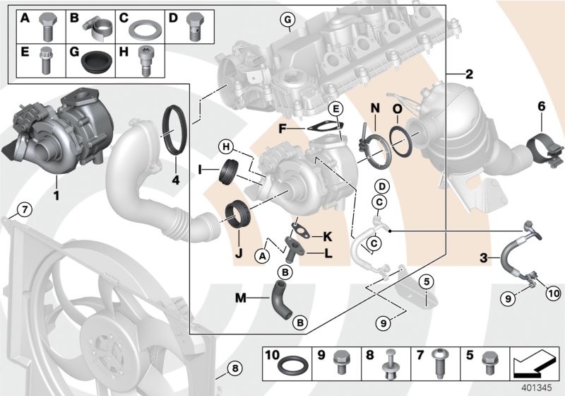 Turbocharger and install. kit Value Line