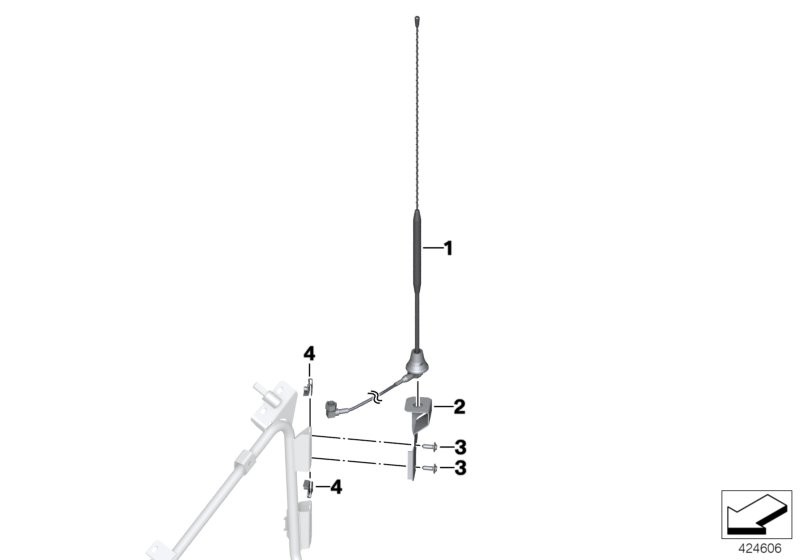 Telsiz anteni 380 MHz