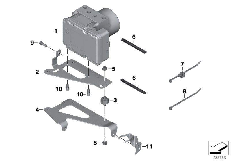 Modulátor tlaku I-ABS generace 2