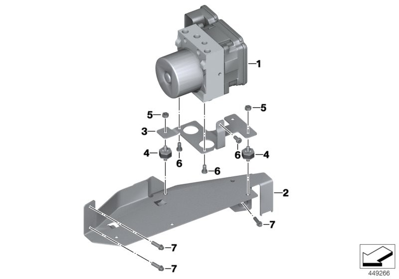 Modulátor tlaku I-ABS generace 2