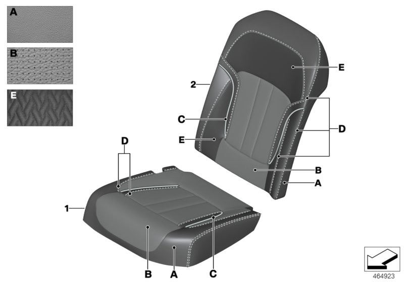 Ind. covering comfort seat aircon rear