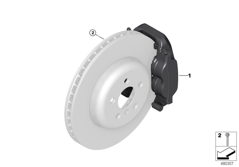 Retrofitting design brake black front