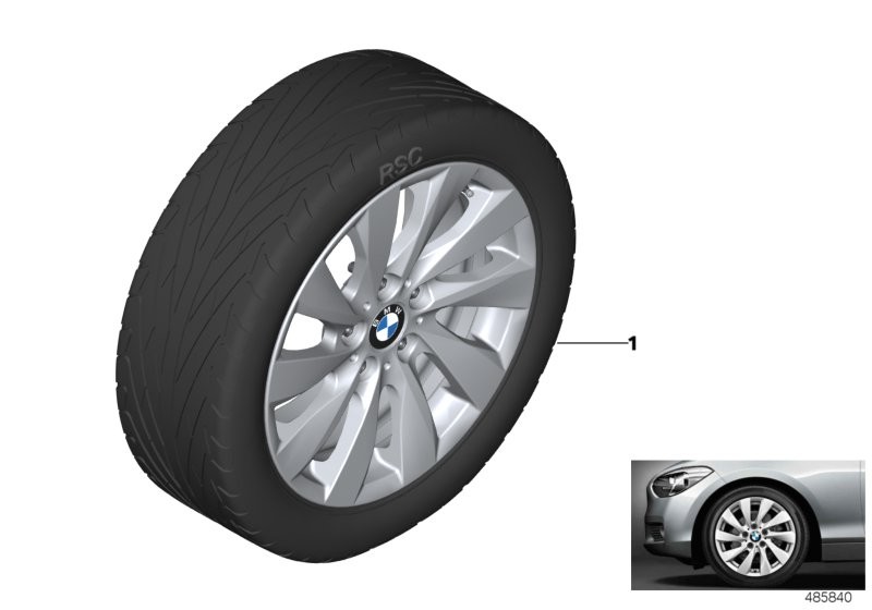 BMW LA wheel turbine styling 381 - 17