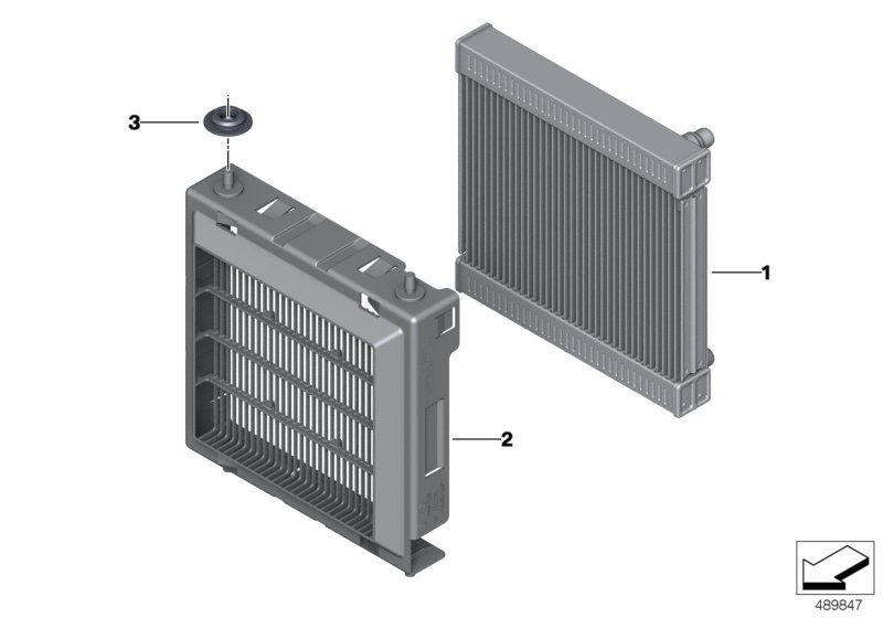 External radiator