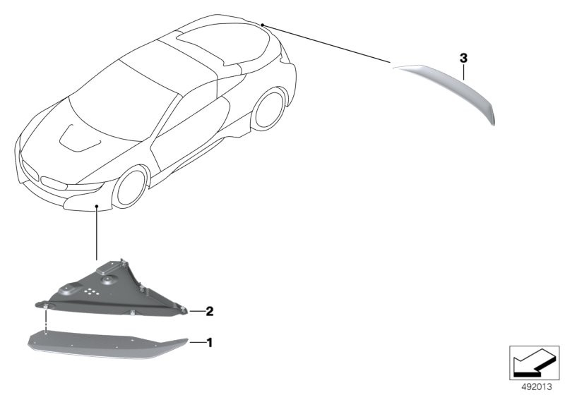 Dodatečná montáž aerodynamický paket