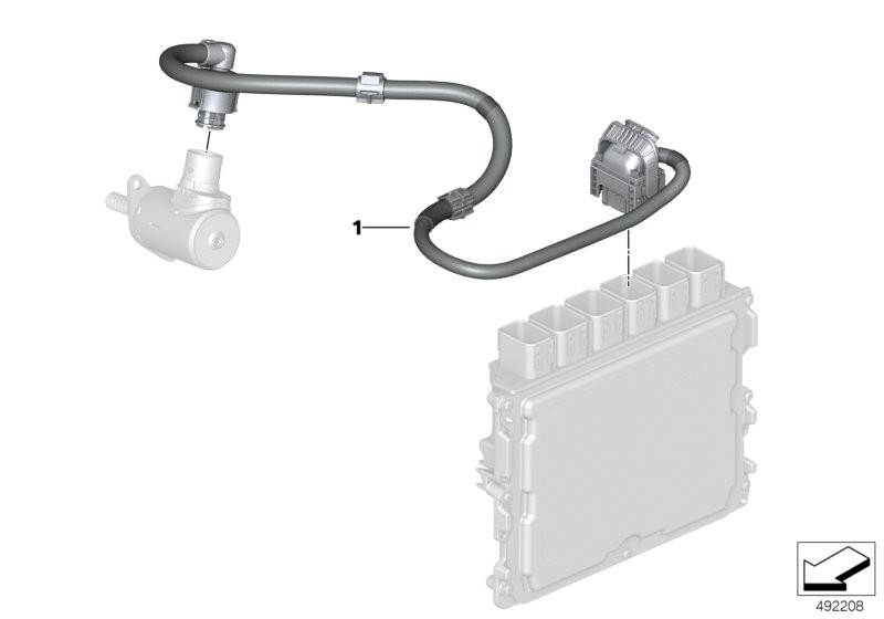 Kablo grp.,Motor,Valvetronic servo motor