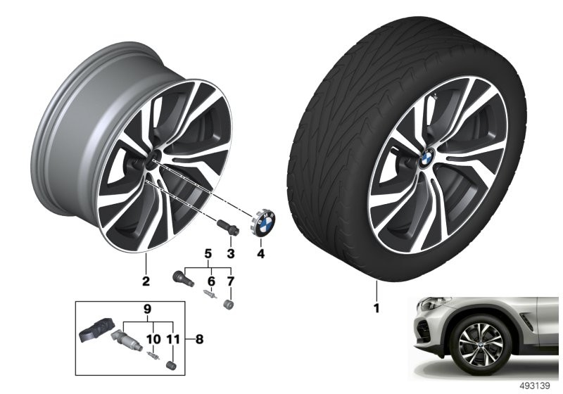 BMW LA wheel turbine styling 689 - 18