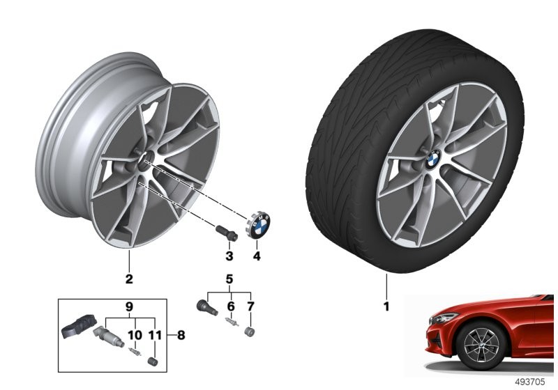 BMW LA wheel turbine styling 773 - 16