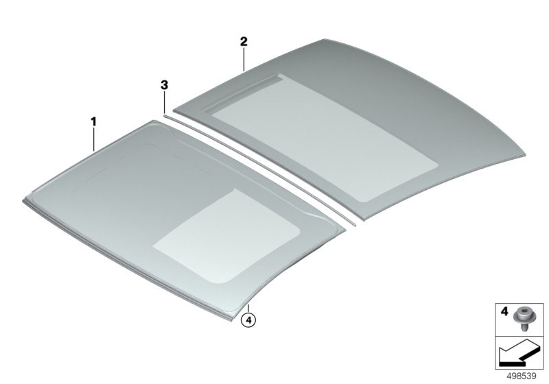 Panorama roof,glass slide/tilt sunr pan